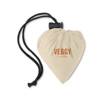 Kép 8/8 - FRESA SOFT Összehajth. pamut táska, 105 g., beige