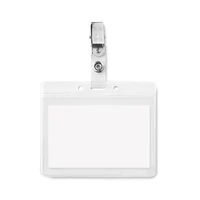 Kép 3/5 - CLIPBADGE PVC kártyatartó, átlátszó