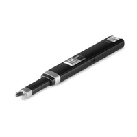 Kép 1/10 - FLASMA PLUS Nagy USB lánggyújtó, fekete