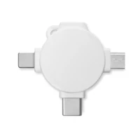 Kép 7/8 - LIGO CABLE 3 az 1-ben kábel adapter, fehér