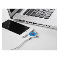 Kép 4/8 - LIGO CABLE 3 az 1-ben kábel adapter, fehér