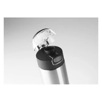 Kép 13/15 - NUUK LUX Biztonsági záras palack 400 ml , matt ezüst