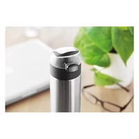 Kép 6/15 - NUUK LUX Biztonsági záras palack 400 ml , matt ezüst