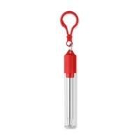 Kép 3/4 - SCOPIC STRAW Teleszkópos szívószál kefével, piros