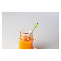 Kép 5/5 - SCOPIC STRAW Teleszkópos szívószál kefével, lime