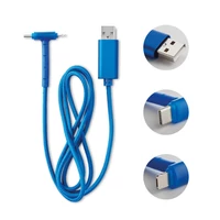 Kép 9/9 - CABLE STAND 3 az 1-ben töltőkábel, királykék