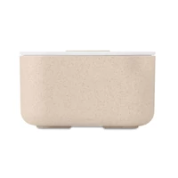 Kép 4/7 - LUNCH2GO Búzaszalma/PP uzsonnás doboz, fehér