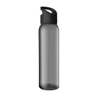 Kép 1/4 - PRAGA Üveg palack 470 ml, fekete