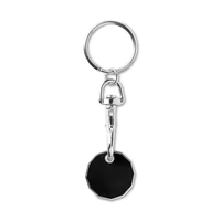 Kép 1/3 - TOKENRING Érmés kulcstartó (GBP), fekete