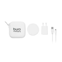 Kép 7/8 - WIRELESS PLATO SET Vezeték nélküli töltő szett, fehér