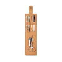 Kép 1/5 - NAILKIT CORK Parafa manikűrkészlet, beige