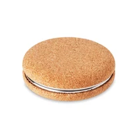Kép 3/5 - GUAPA CORK Tükör parafa borítással, beige