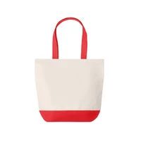 Kép 4/4 - KLEUREN BAG Vászon strandtáska, 170 g., piros
