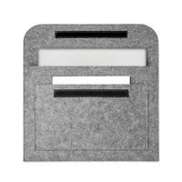 Kép 6/9 - POUCHLO Filc laptop táska, szürke