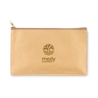 Kép 3/5 - FLAT CASE Szövött papír tolltartó, beige