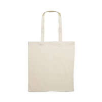 Kép 1/5 - COTTONEL ++ Pamut bevásárlótáska, 180 g., beige