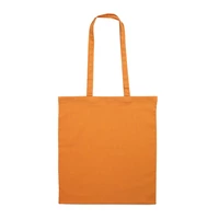 Kép 4/4 - COTTONEL COLOUR ++ Pamut bevásárlótáska, 180 g., narancssárga