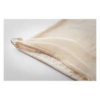 Kép 6/7 - VEGGIE Hálós pamut bevásárlózsák, beige
