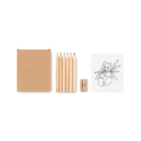 Kép 5/6 - LITTLE VANGOGH Színezőkészlet , beige
