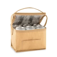 Kép 4/8 - PAPERCOOL Szövött papír hűtőtáska, beige