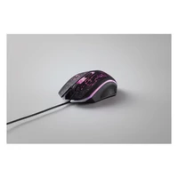 Kép 8/9 - COMMANDER Vezetékes, világító gamer egér , fekete
