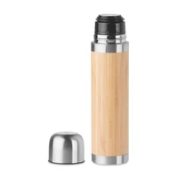 Kép 5/9 - CHAN BAMBOO Termosz bambusz burkolattal, fa