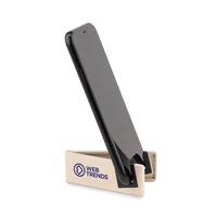 Kép 5/5 - STANDOL+ Bambuszrost / ABS telefontartó , fehér