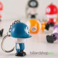 Kép 3/3 - Hat Doll pool biliárdos kulcstartó, 1-es