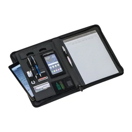 A4 konferencia mappa, fekete