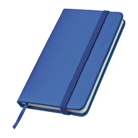 A6 jegyzetfüzet könyvjelzővel, kék