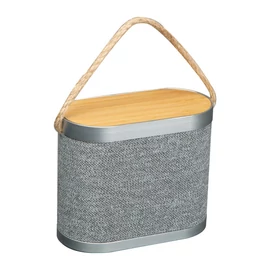 Bluetooth hangszóró és vezeték nélküli töltő, szürke