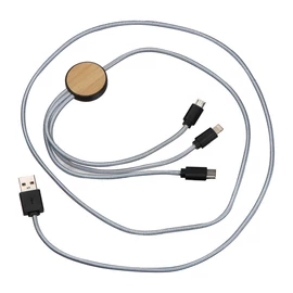 Töltőkábel, szürke