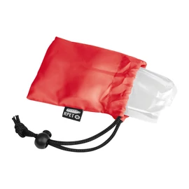 RPET esőponcsó, piros