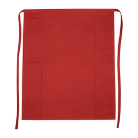 Szakácskötény 180g, OEKO-TEX, piros