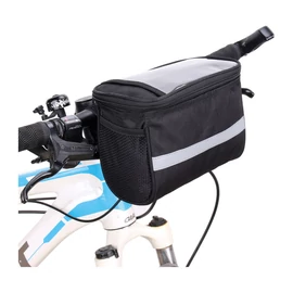 Biciklitáska, fekete