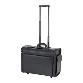 Kerekes pilótatáska, fekete