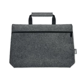 RPET filc laptop táska, sötétszürke
