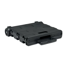 CARRO Összecsukható bevásárlókocsi, fekete