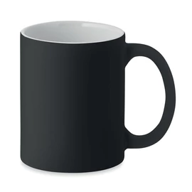 Matt színű bögre 300 ml, fekete