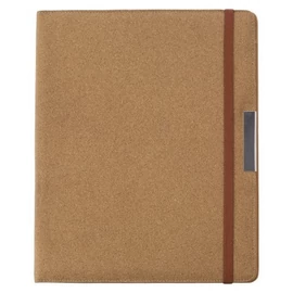 A/4 parafa mappa gumis záródással, jegyzettömbbel