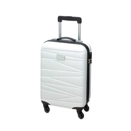 PADUA gurulós utazó bőrönd, fehér