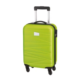 PADUA gurulós utazó bőrönd, világoszöld