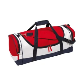 MARINA sporttáska, kék, vörös, fehér