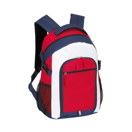 MARINA hátizsák, kék, vörös, fehér