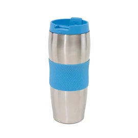 AU LAIT duplafalú termobögre, ezüst, kék
