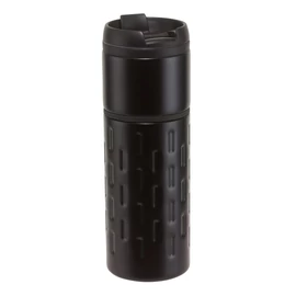 EXCLUSIVE LIQUID duplafalú termosz bögre, fekete