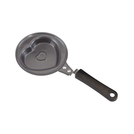 HEART PAN serpenyő, fekete