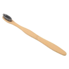 ECO CLEAN bambusz fogkefe, barna, szürke ECO CLEAN bambusz fogkefe, barna, szürke