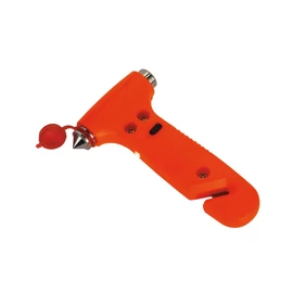 SAFETY vészkalapács, narancssárga