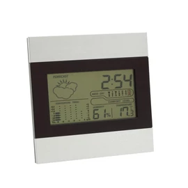 SHINY DAY időjárás előre jelző állomás, ezüst,  fekete